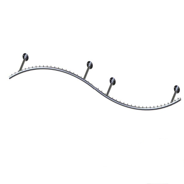 Arara Wave Estendida 2,40M Cromada