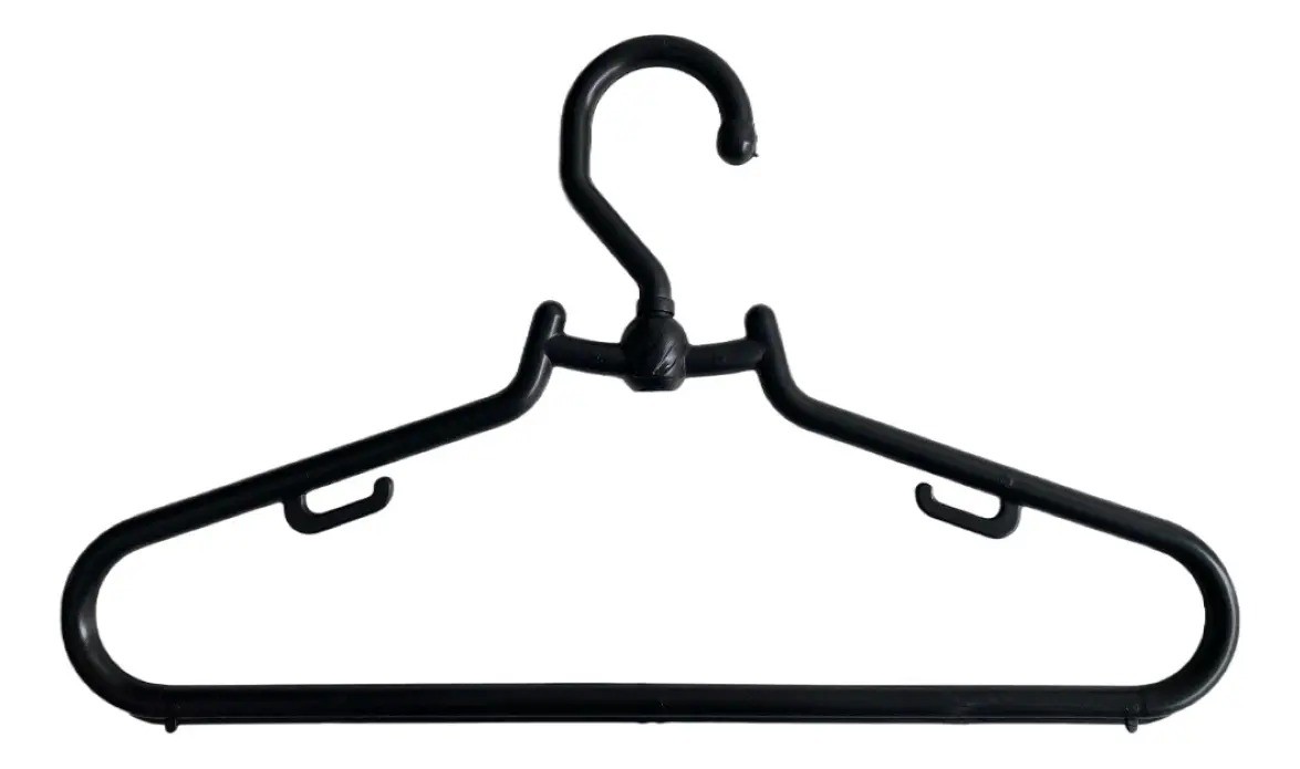 Cabide Boutique Giratório Preto