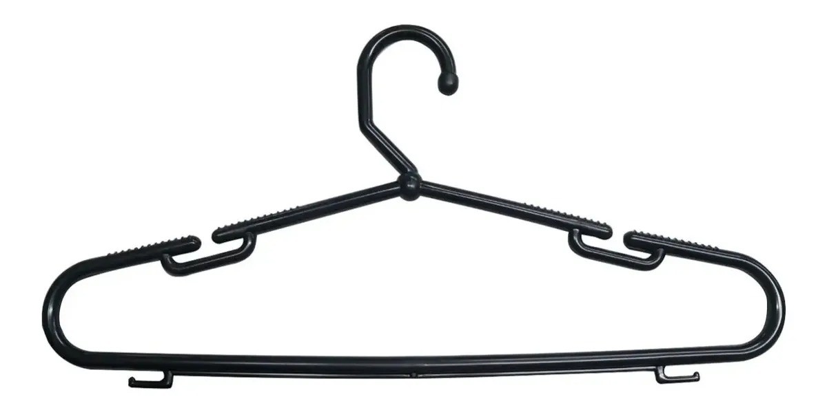 Cabide Cavado Gaúcho Fixo Preto Grosso