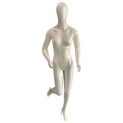 Manequim de Fibra Feminino Corredora (sem Base)