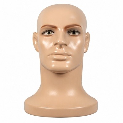 Expositor Masculino Boné Óculos de Plástico Bege