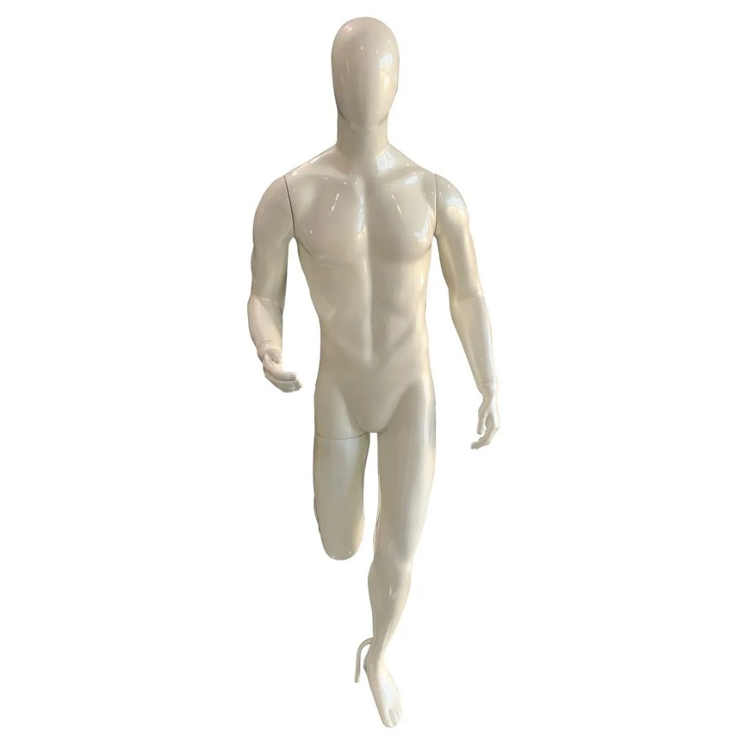 Manequim Masculino de Fibra Corredor