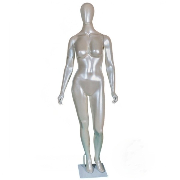 Manequim De Fibra Feminino Pérola (Sem Base)