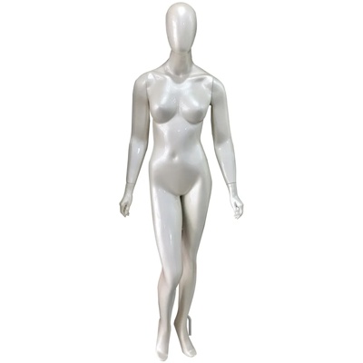 Manequim De Fibra Feminino Pose Pérola (Sem Base)