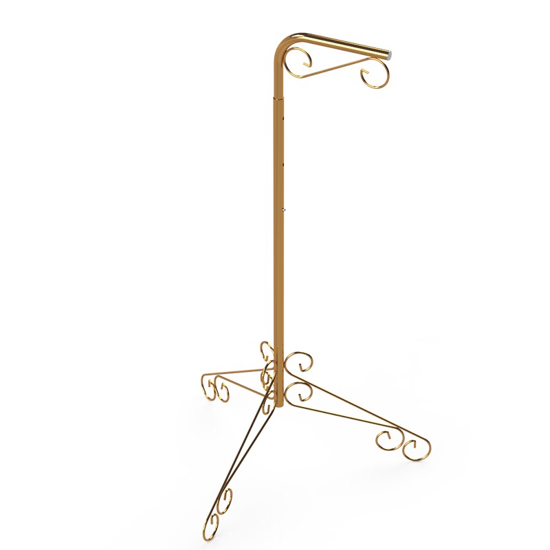 Pedestal Porta Look Retrô Dourado