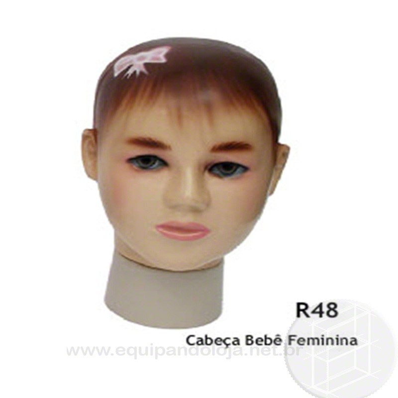 Cabeça Bebê Feminina