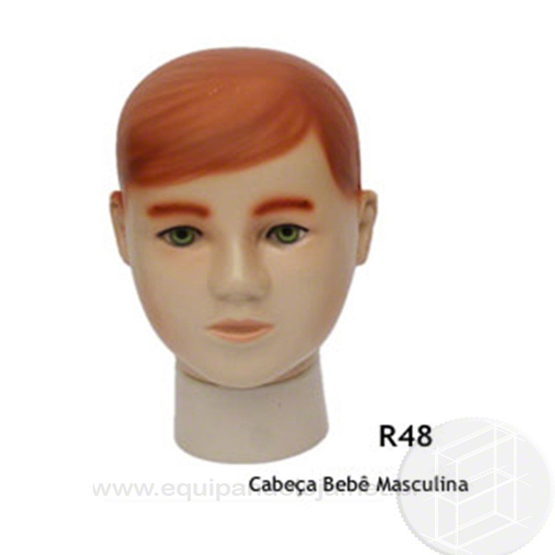 Cabeça Bebê Masculina
