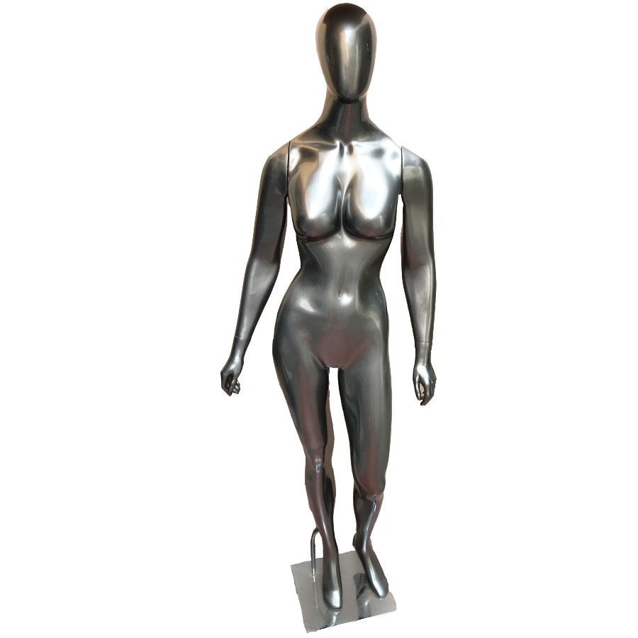 Manequim De Fibra Feminino Chumbo (Sem Base)
