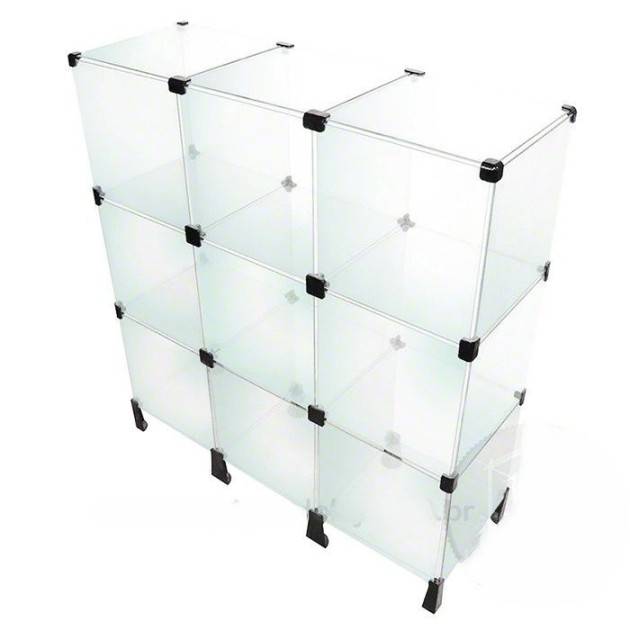 Balcão Modular De Vidro 0.90 M De Largura
